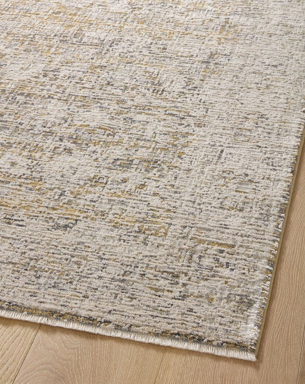 Tapis Alie couleur or/beige