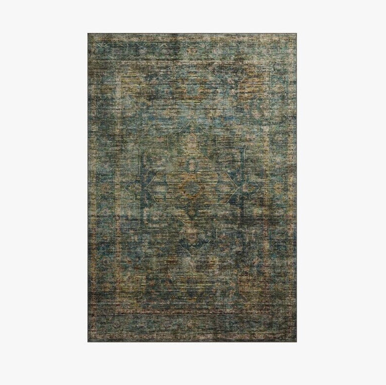 Tapis Anniston lagon/multicolore
