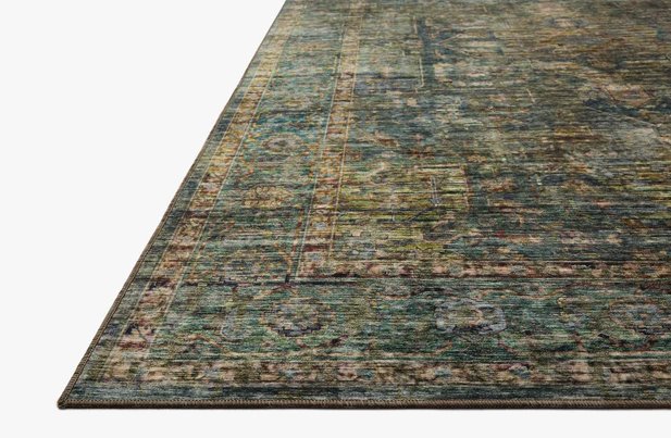 Tapis Anniston lagon/multicolore
