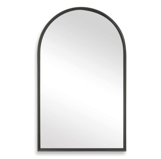 Miroir à cadre supérieur arqué