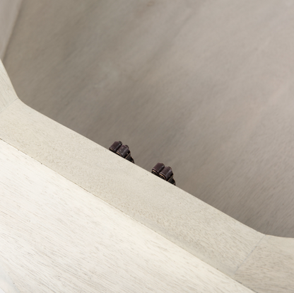 Table basse hexagonale de rangement Arreto