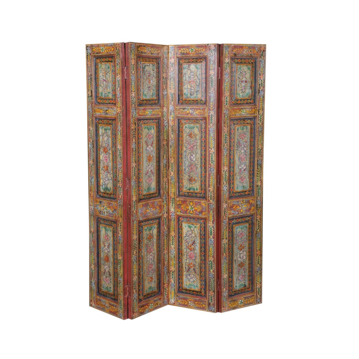 Écran en bois peint