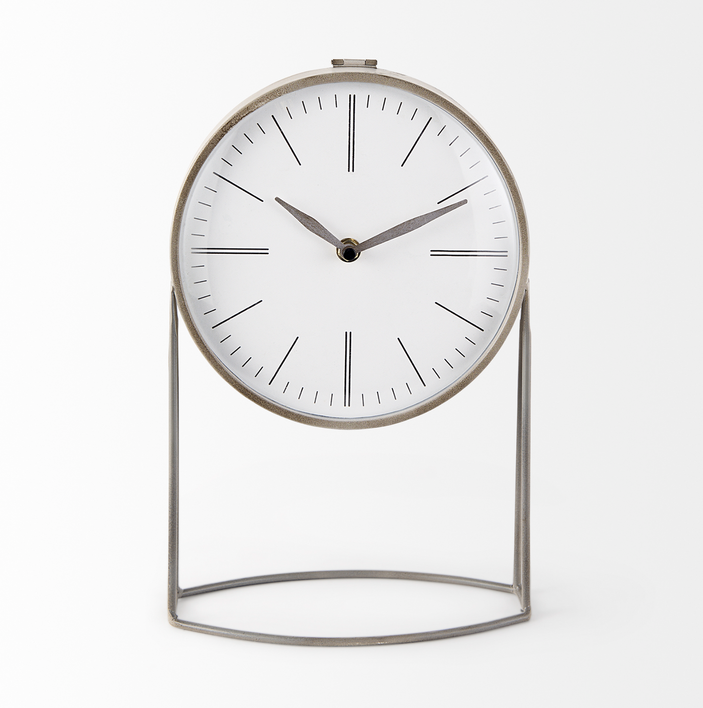 Horloge de table en métal Aurus