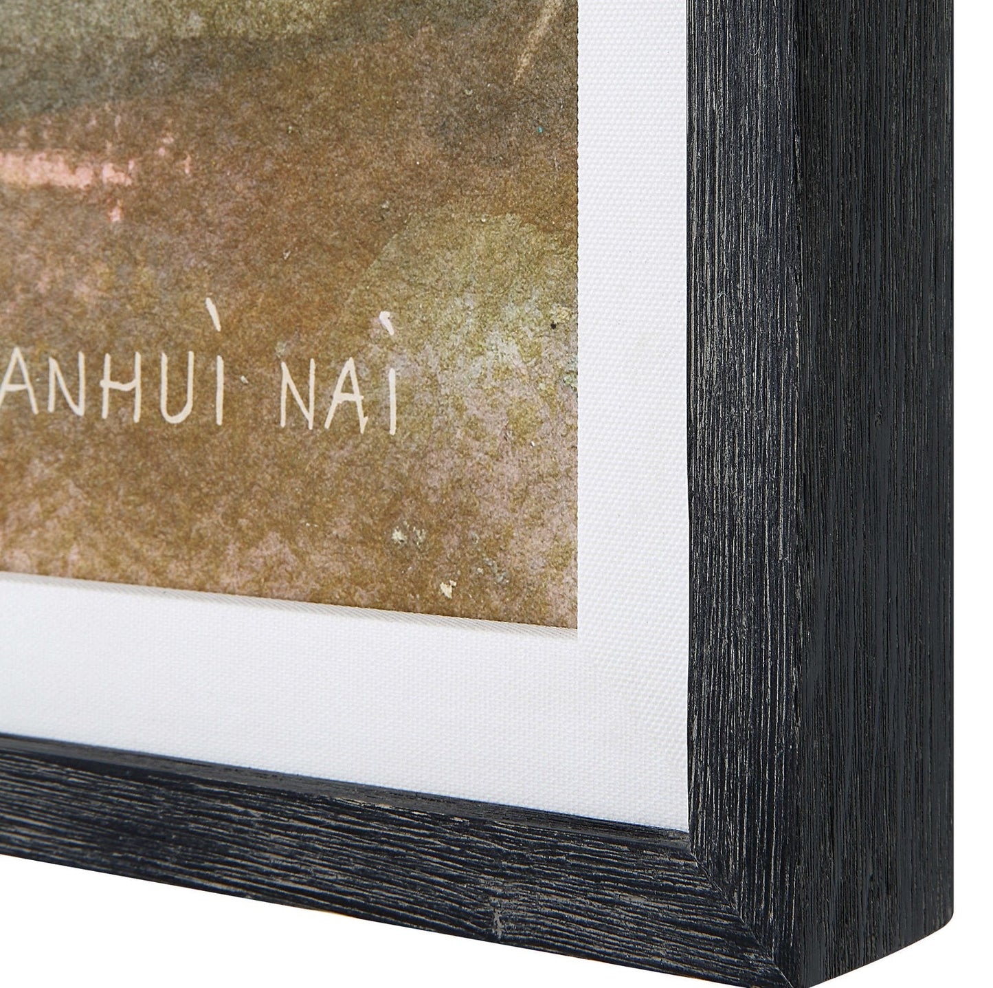 Estampe encadrée « Au-dessus des lacs »