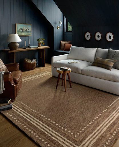 Tapis Chris Loves Julia X Loloi Alfie couleur écorce/naturel