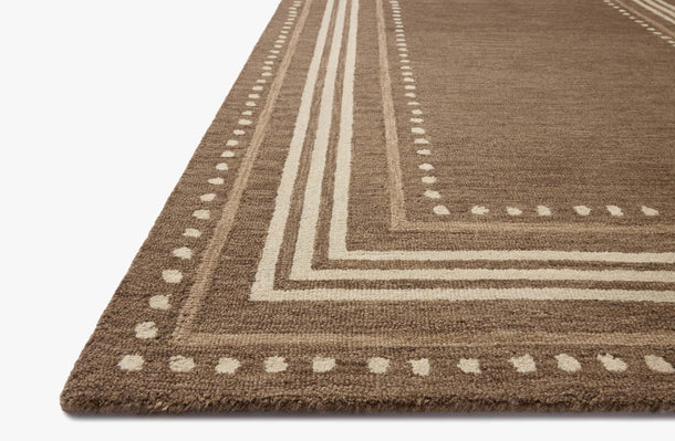 Tapis Chris Loves Julia X Loloi Alfie couleur écorce/naturel