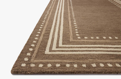 Tapis Chris Loves Julia X Loloi Alfie couleur écorce/naturel