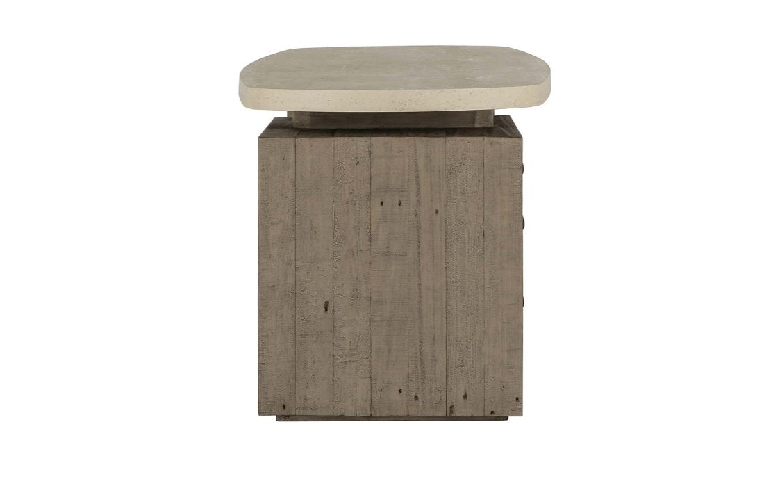 Bureau Angus 70 en pin recyclé