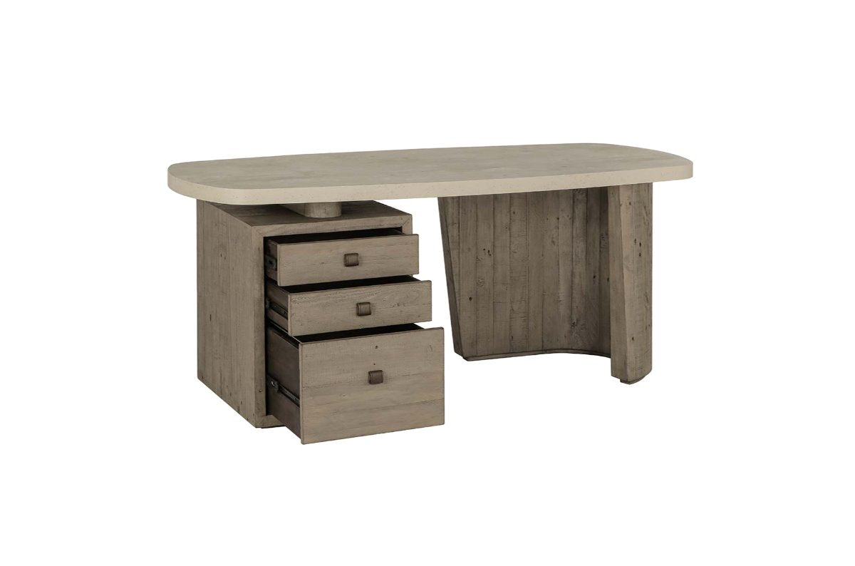 Bureau Angus 70 en pin recyclé