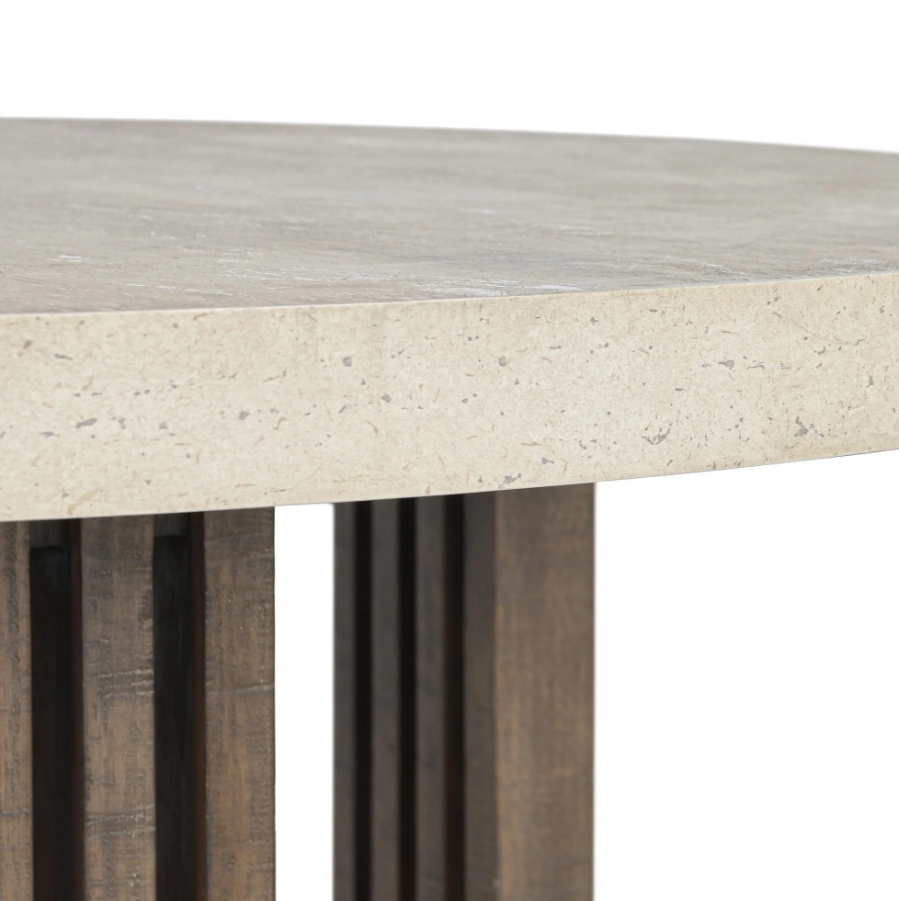 Table de salle à manger ronde Aspen 47