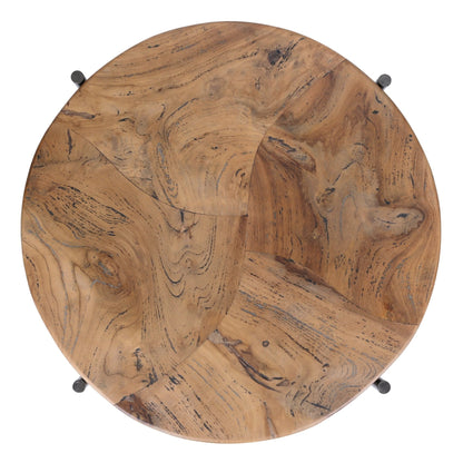 Table d'appoint Bardo en teck recyclé