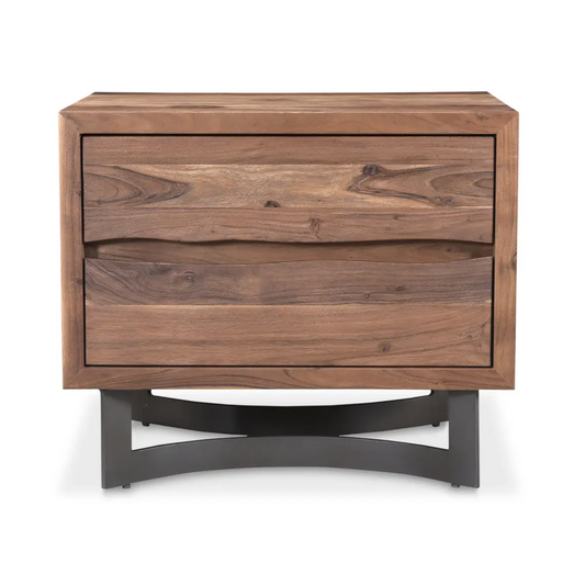 Table de chevet tordue