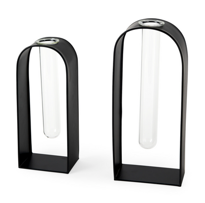 Ensemble de 2 tubes à essai décoratifs Boyer