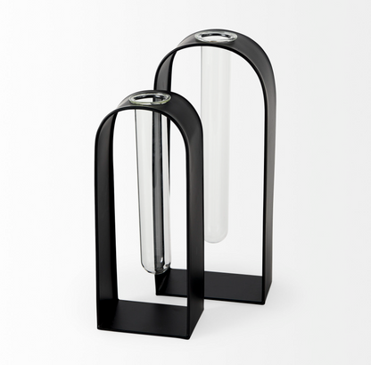 Ensemble de 2 tubes à essai décoratifs Boyer