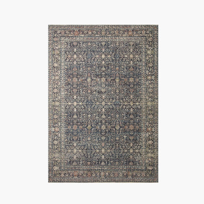 Tapis Jean Stoffer x Loloi Bradbury, coloris Midnight/Multicolore