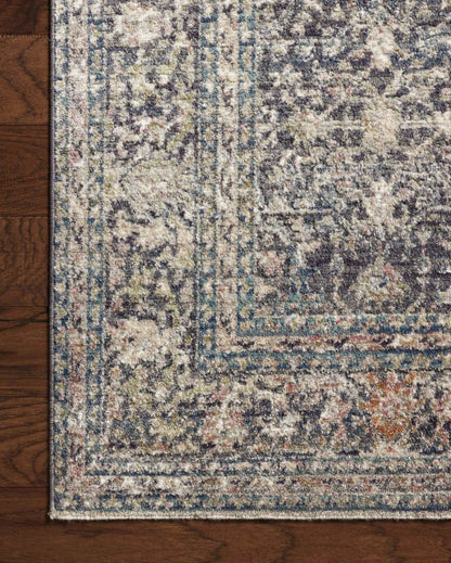 Tapis Jean Stoffer x Loloi Bradbury, coloris Midnight/Multicolore