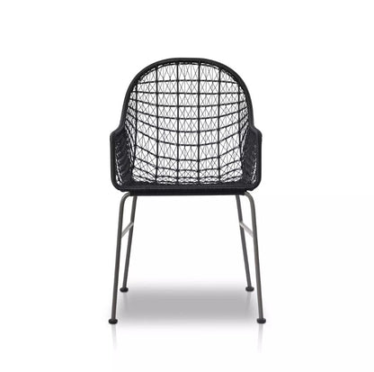 Chaise de salle à manger d'extérieur tressée Bandera