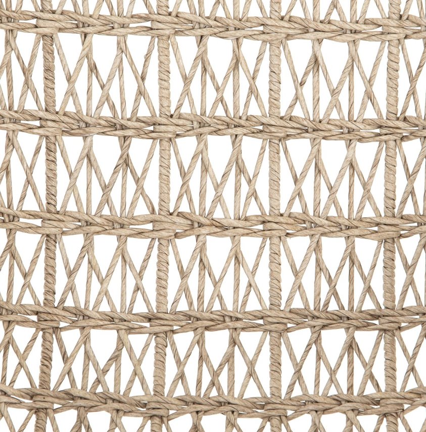 Chaise de salle à manger d'extérieur tressée Bandera