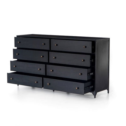 Commode Belmont à 8 tiroirs en métal