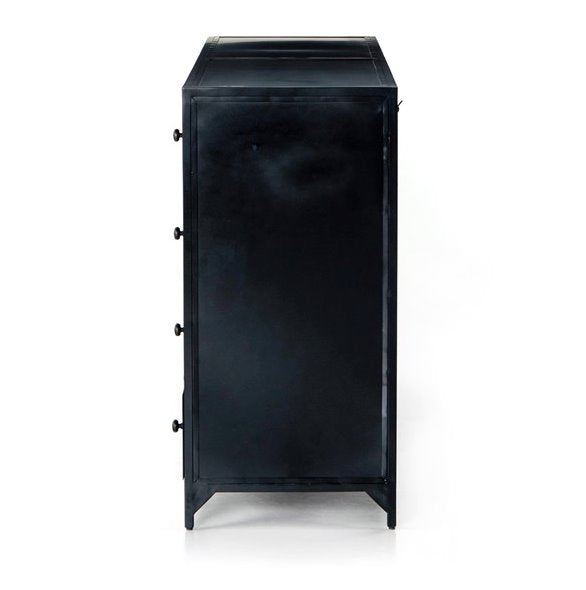 Commode Belmont à 8 tiroirs en métal