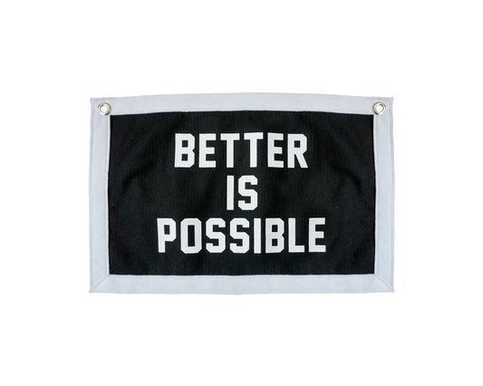 Le meilleur est possible Drapeau du camp