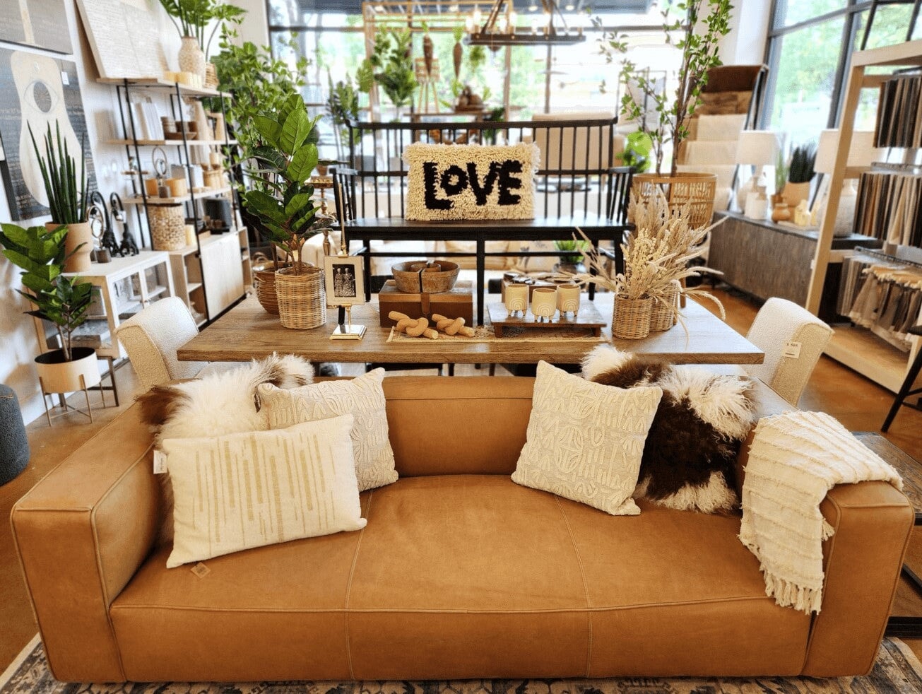 Canapé en cuir Bogart