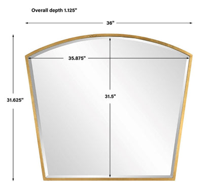 Miroir de l'arche de frontière