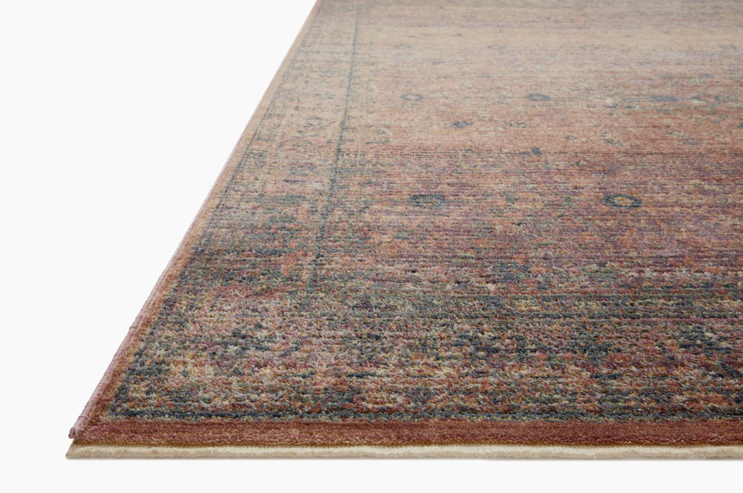 Tapis Jean Stoffer x Loloi Bradbury, coloris Sunset/Multicolore