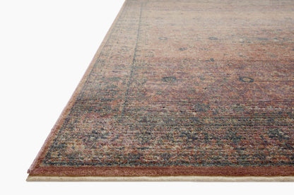 Tapis Jean Stoffer x Loloi Bradbury, coloris Sunset/Multicolore