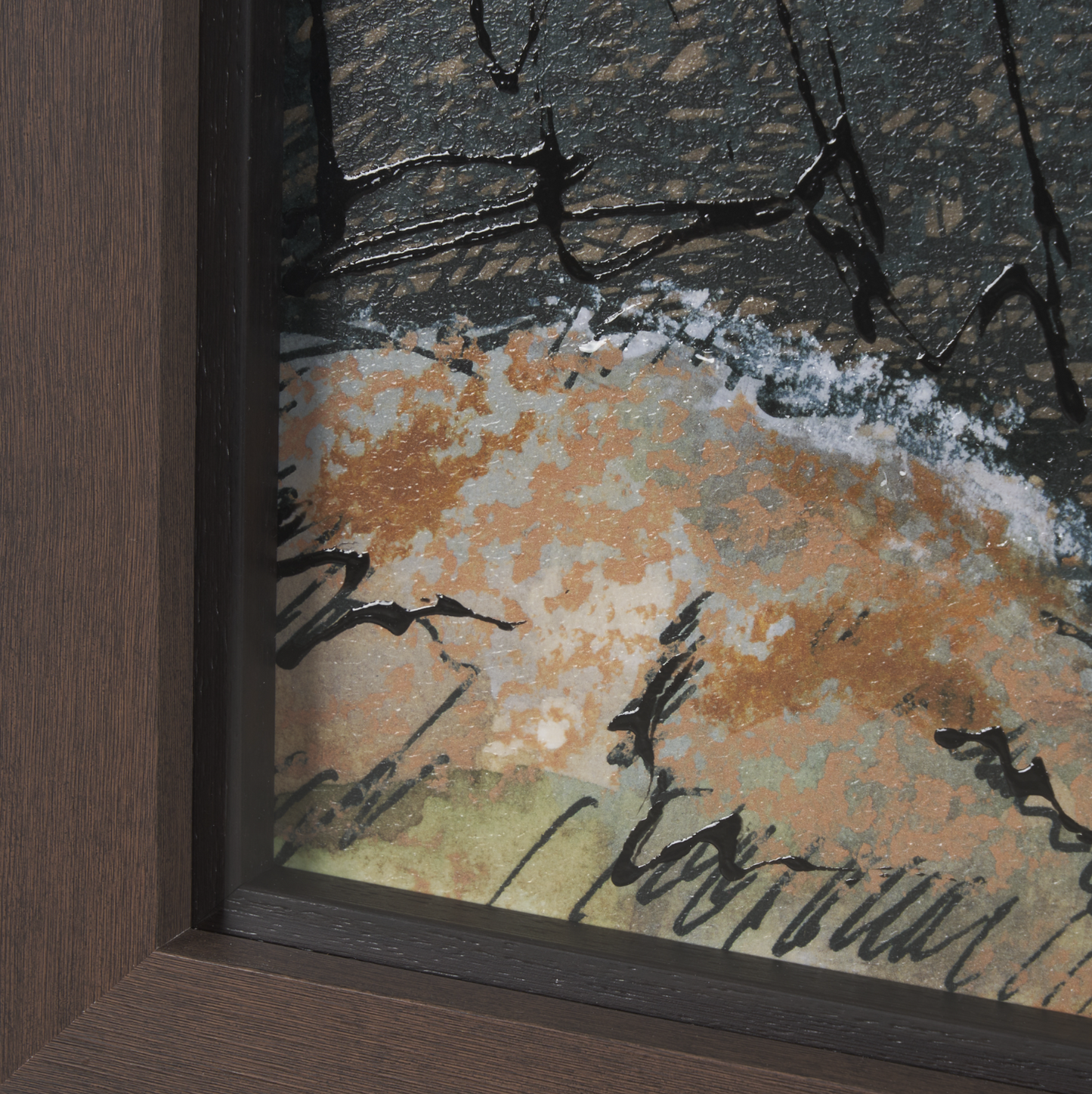 Impression d'art encadrée Canyon View