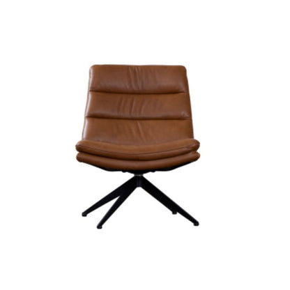 Fauteuil d'appoint en cuir Cetus