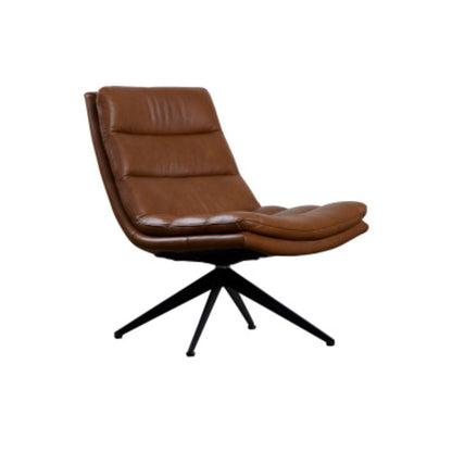 Fauteuil d'appoint en cuir Cetus