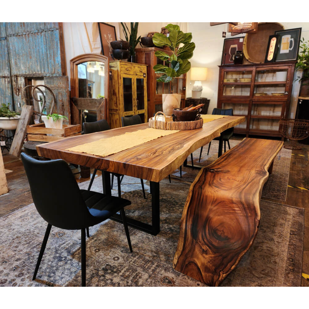 Banc en bois courbé Chamcha