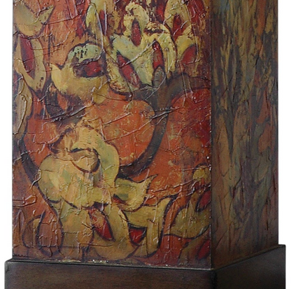 Lampe de table Fleurs colorées