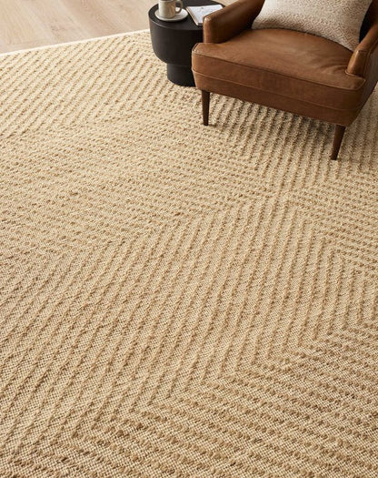 Tapis Angela Rose x Loloi Colton en coloris naturel/ivoire