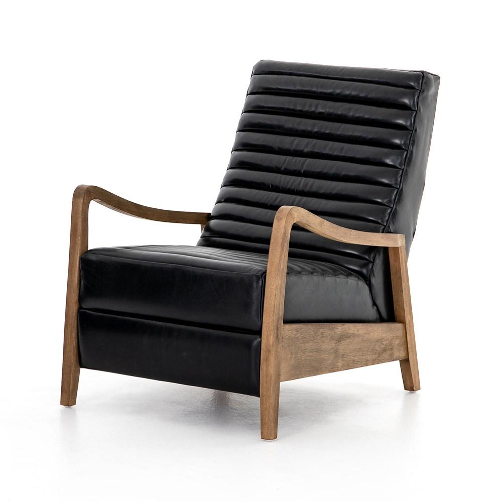 Fauteuil inclinable en cuir Chance