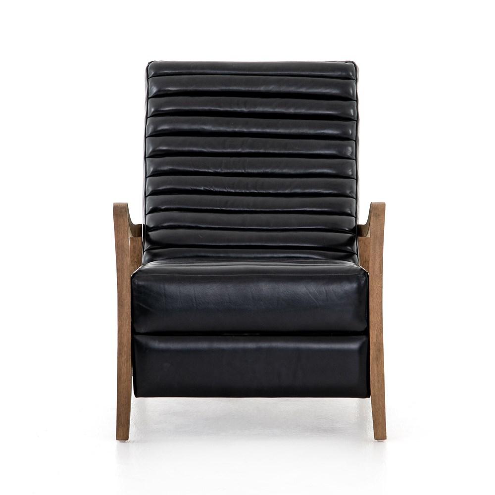 Fauteuil inclinable en cuir Chance