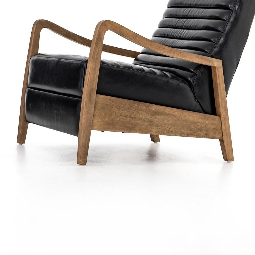 Fauteuil inclinable en cuir Chance