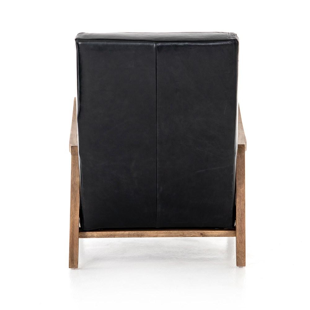 Fauteuil inclinable en cuir Chance