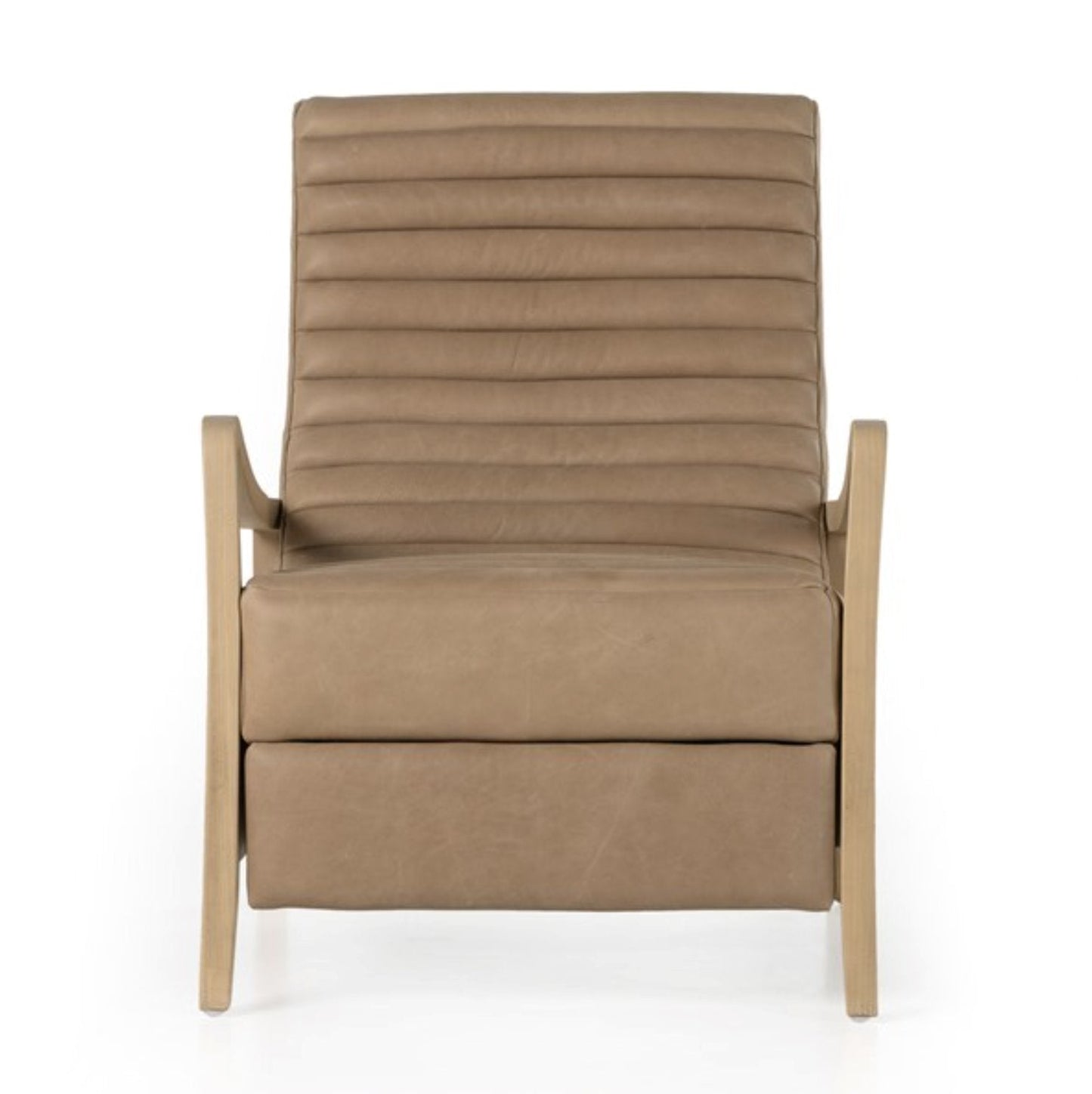 Fauteuil inclinable en cuir Chance