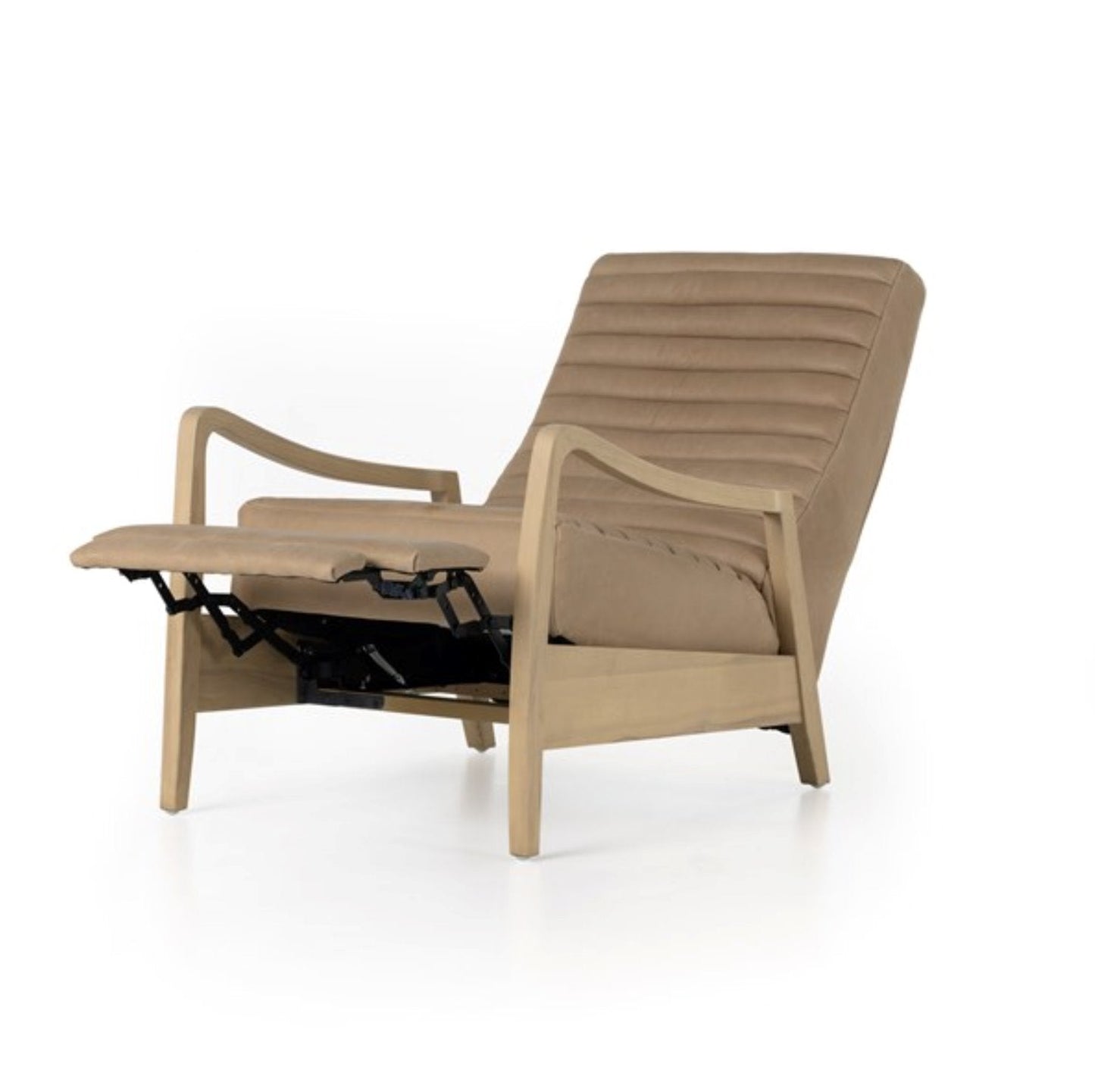 Fauteuil inclinable en cuir Chance