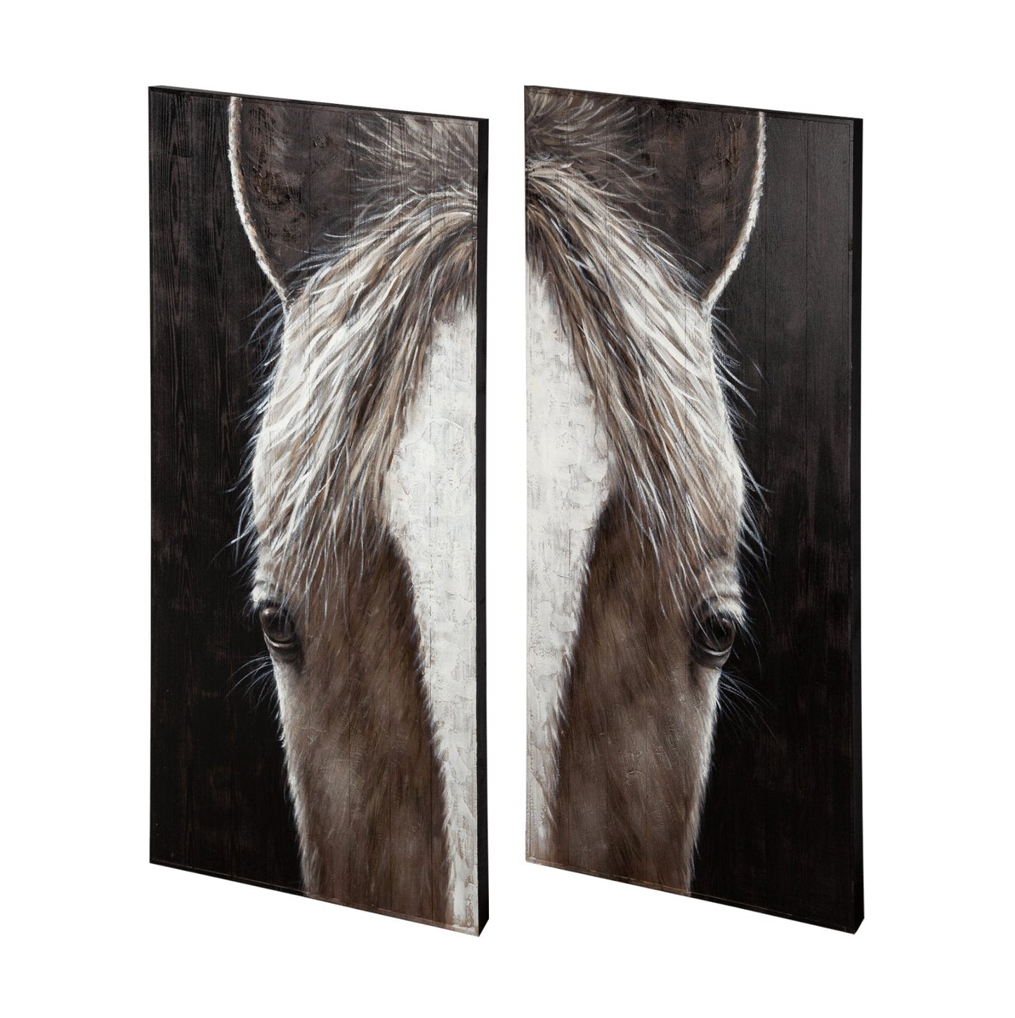 Diptyque Equus encadré