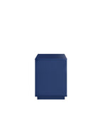 Table de chevet Osmara, bleue
