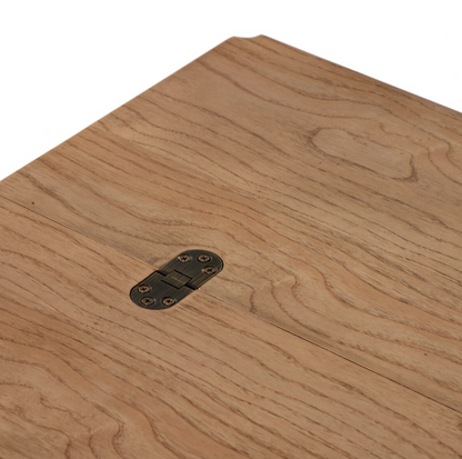 Table console à plateau rabattable