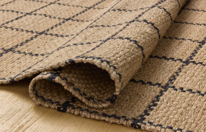 Tapis Chris Loves Julia X Loloi Fletcher en naturel/noir