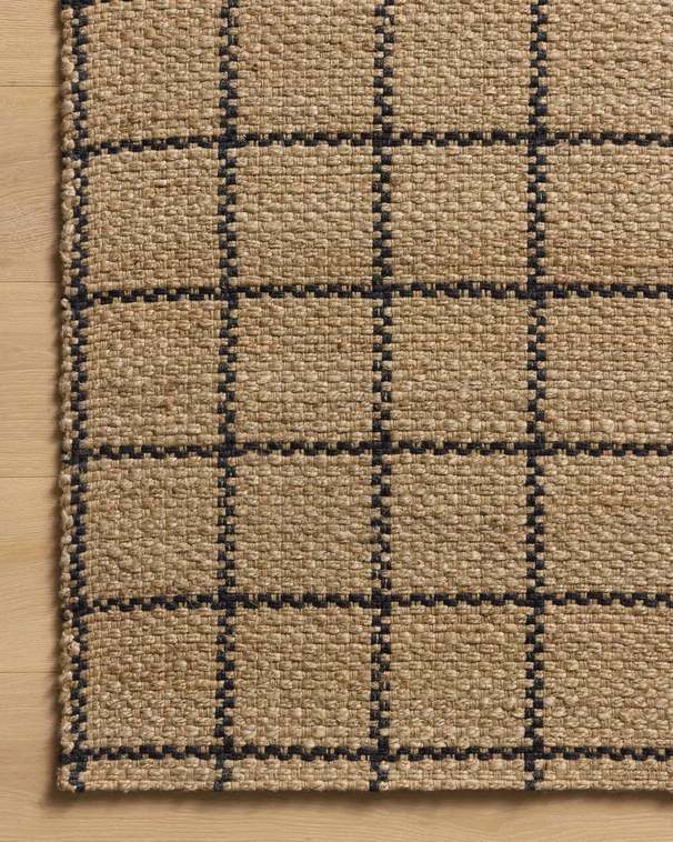 Tapis Chris Loves Julia X Loloi Fletcher en naturel/noir