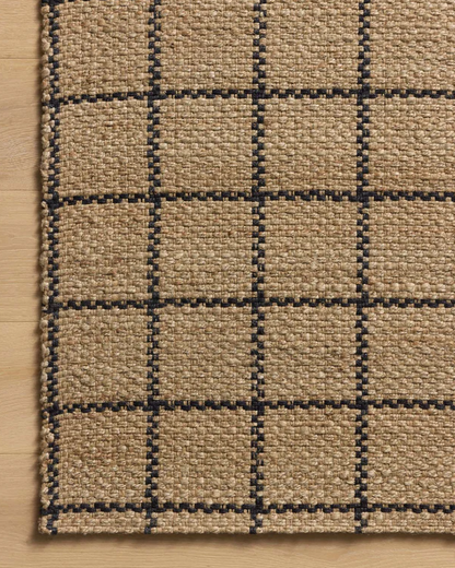 Tapis Chris Loves Julia X Loloi Fletcher en naturel/noir