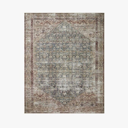 Tapis Amber Lewis x Loloi Georgie couleur sarcelle/antique