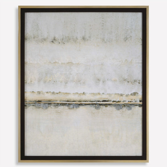 Estampe encadrée « Horizon doré »