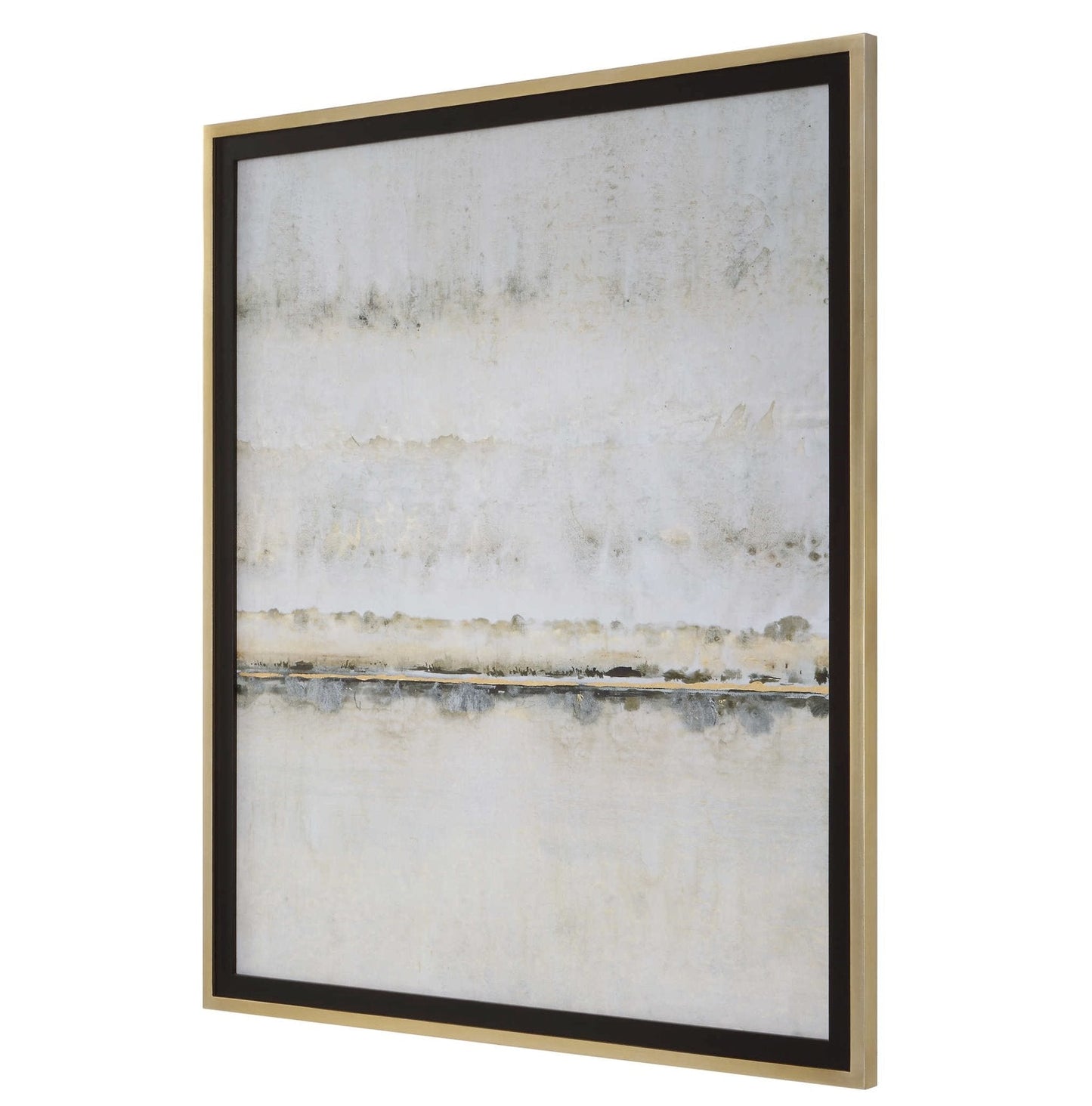 Estampe encadrée « Horizon doré »